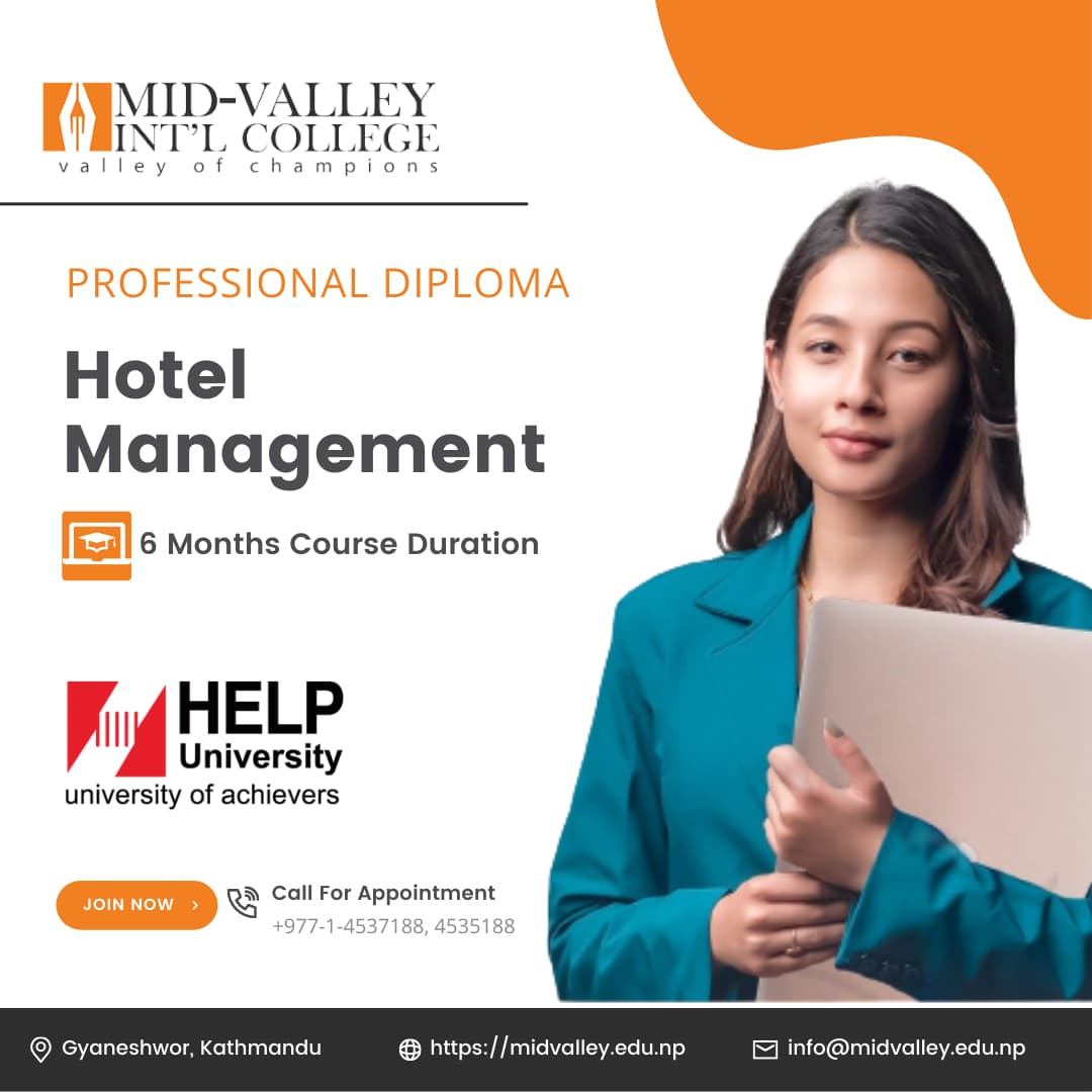 Professional Diploma in Hotel Management