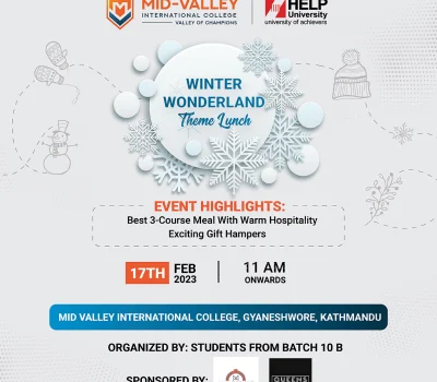 Winter Wonderland Theme Lunch - Mid Valley International College