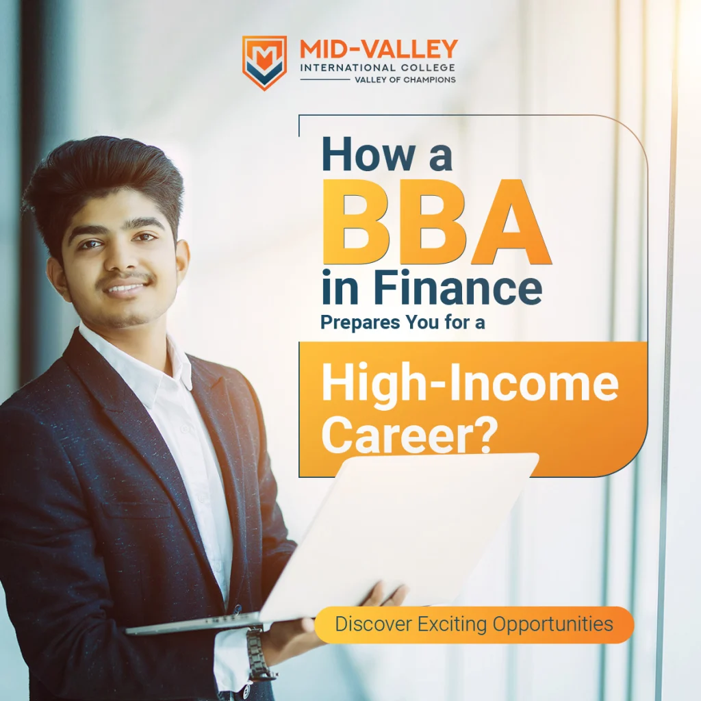 how a bba in finance prepare you for a high-income career