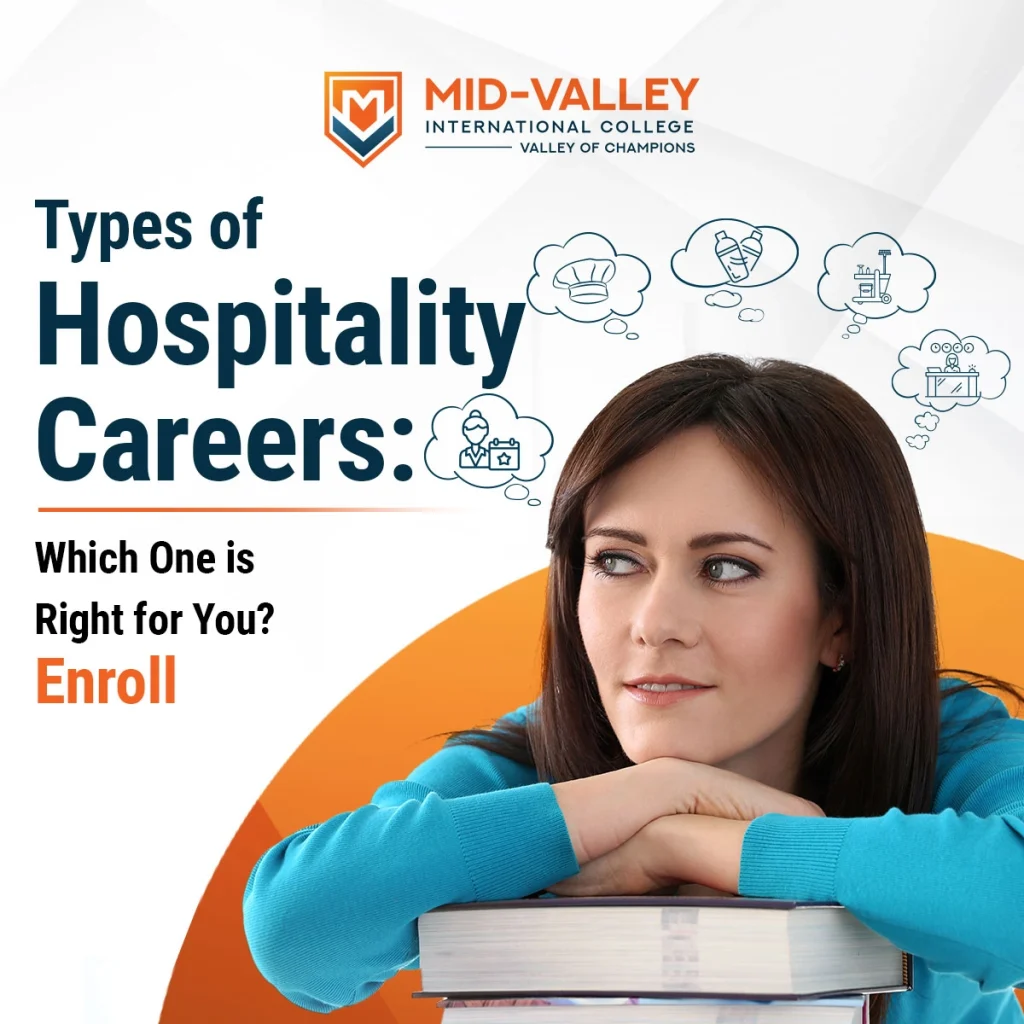 types of hospitality careers _ mid valley international college